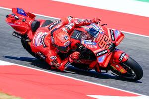 【MotoGP】3番手発進のマルク・マルケス、目標は達成？「予想以上にライバルに近づけた」