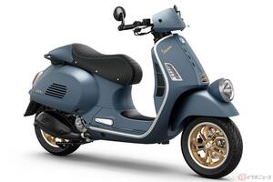 ベスパの実験部門の拠点が由来!? 「プリマベーラ」と「GTV」の特別仕様車「Officina 8」発表