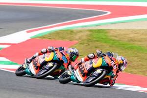 Moto3イタリア予選｜アルヴァロ・カルペがポール獲得。日本勢は苦戦気味、古里11番手＆山中16番手