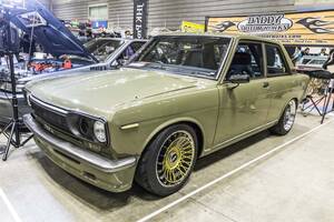 トヨタ「GRヤリス」の直3ターボエンジンを搭載する 日産510型「ブルーバード」！　エンジンスワップで蘇る