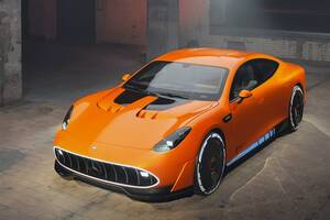 【インパクト絶大】これが未来のセダンか。「コンセプト AMG GT XX」速すぎ＆光りすぎな電動4ドア公開