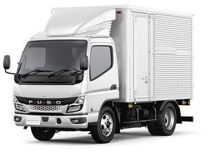 三菱ふそう、「eキャンター」にクルーズコントロール機能などをオプションで追加