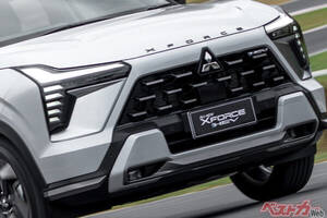 リッター24.4kmを実現!!　三菱の新型SUV「エクスフォース」バカ売れ予想！　ちょうどいいサイズ感も豪華装備で期待大