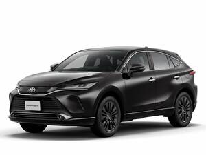 トヨタ ハリアーを一部改良。ブラックパーツを採用した特別仕様車「ナイトシェード」も設定