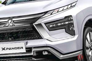 【インドネシア】三菱「新型SUV“ミニバン”」公開！ 全長4.6m級の「“7人乗り”モデル」！ ランエボな「高性能4WD」も搭載の「エクスパンダー」登場