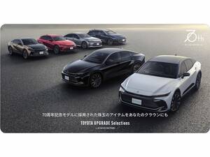 アップグレード セレクションズ by KINTO ファクトリーにクラウン用新アイテムが登場