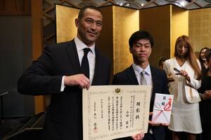 【MotoGP】小椋藍がスポーツ功労者として顕彰受ける。2024年、Moto2クラスでの総合優勝を評価