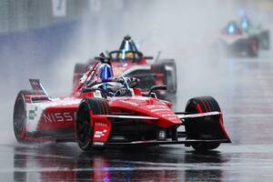 勝利逃した日産ローランド、2位にポジティブ。タイトル争い大量リードは「夢のようだ」｜フォーミュラE東京