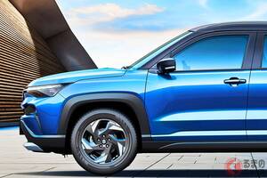 新車約176！ スズキが「新型“上質”5人乗りSUV」を発表！ 全長4.4mの「カローラクロス」サイズに5速MT＆「豪華装備」採用！ インド登場の「ビクトリス」日本投入にも期待