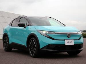 【写真蔵】3代目にフルモデルチェンジされ、発売が待たれる日産 リーフ