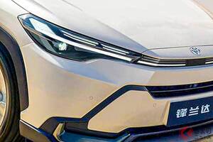 “約210万円”！ トヨタ新型「“コンパクト”SUV」”初公開”に反響多数！ 2リッター「エンジン」＆スッキリ顔に称賛の声！ 大幅刷新の中国「フロントランダー」が話題に