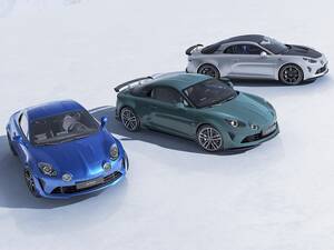 アルピーヌ A110シリーズのラインナップを刷新。ブランド創立70周年記念モデルも設定
