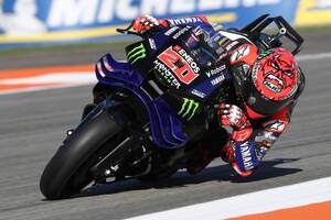 クアルタラロ、2025年シーズンは10点満点中の5点？　ヤマハでただひとり速さ見せるも「記憶に残るようなことは何もなかった」