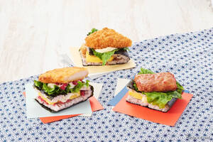 万博で22万食突破の「ワンハンドBENTO」、Japan Mobility Show Kansai 2025に登場…ほっかほっか亭が出展