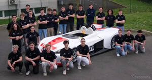 プジョー『207スパイダー』をEVレーシングカーに改造、仏学生チームのプロジェクトを3Dスキャン技術で支援…SHINING 3D