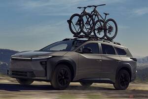 日本にも導入決定の新型バッテリーEV！ トヨタが北米市場で「bZ Woodland」を世界初披露