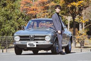 アルファロメオのクーペは、段付きじゃなくヒラメがいい！━━ハッサンの『ワカモノ旧車オーナー探訪記』Vol.05