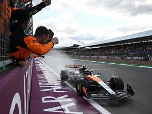 【F1第12戦イギリスGP決勝】ノリスが母国イギリス初優勝、思わぬ形のマクラーレン1-2フィニッシュ