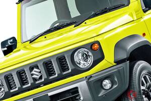 新車227万円！ スズキ「“新”ジムニーシエラ」発表で“注文殺到”状態に!? 新デザインの“5ナンバーボディ”に待望の「ACC搭載」 最新仕様は「すでに1年半以上」納車待ち事態に