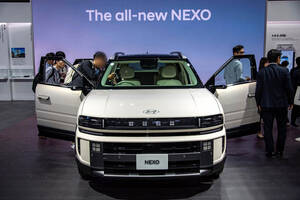 新型FCEV「ネッソ」日本初公開！ 水素とEVで未来を切り拓くヒョンデがJMSで示した”日本市場への本気”【JMS 2025】