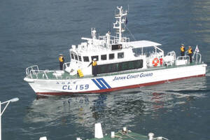 海保の巡視艇 海上で「山にいるはずの動物」に遭遇 頑張って泳ぐ姿に思わずホッコリ？