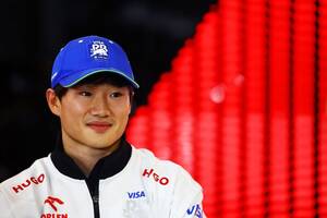 角田裕毅、F1最終戦アブダビGPにはポジティブに挑む「良い形で終えられるように全力尽くす」