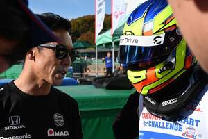 佐藤琢磨が”KIDS KART CHALLENGE”で目指す夢「この中から、プロに匹敵するドライバーが出てきてくれたら嬉しい」　自身も2025年インディ500挑戦に向け調整中