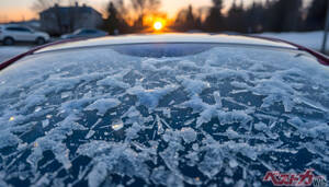 カチコチのフロントガラスにサヨウナラ！　アレをするだけでガラスの凍りつきが抑えられるの？