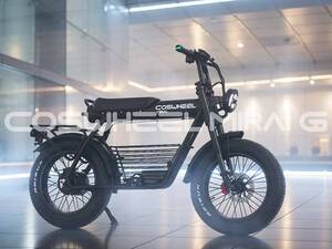 【COSWHEEL】特定小型原付ニューモデル「COSWHEEL MIRAI G」を発表！ カメラ内蔵の大画面ディスプレイ搭載