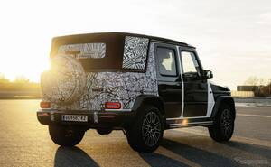 メルセデスベンツ『Gクラス』、「カブリオレ」が復活へ…プロトタイプの写真公開