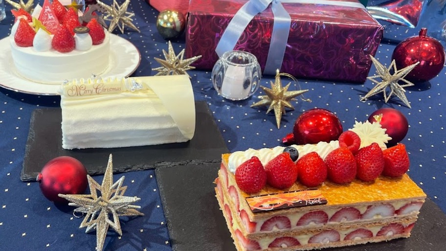 クリスマスホールケーキぼくのスマイル-